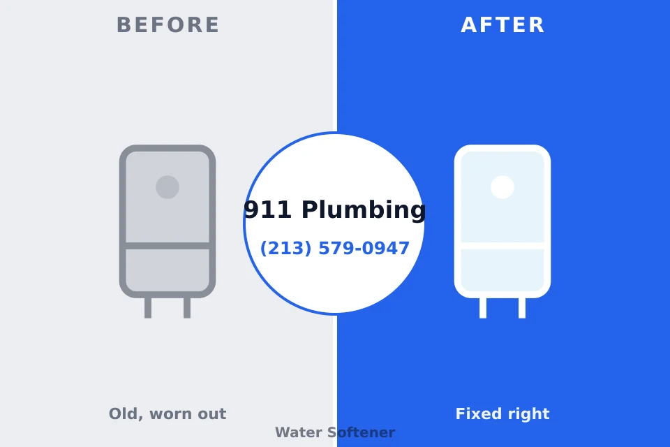 Before and after: plumbing repair Panhandle, TX